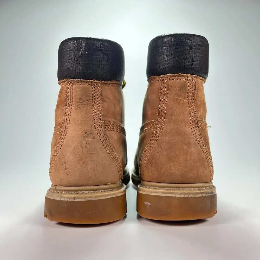 Colorado Light Brown Leather Durable Construction Safety Work Boots Men's Sz 9.5 - Picture 5 of 10